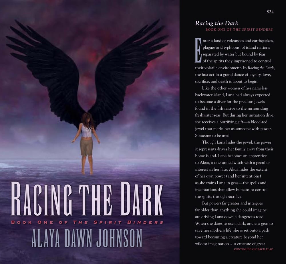 Cover of Racing the Dark