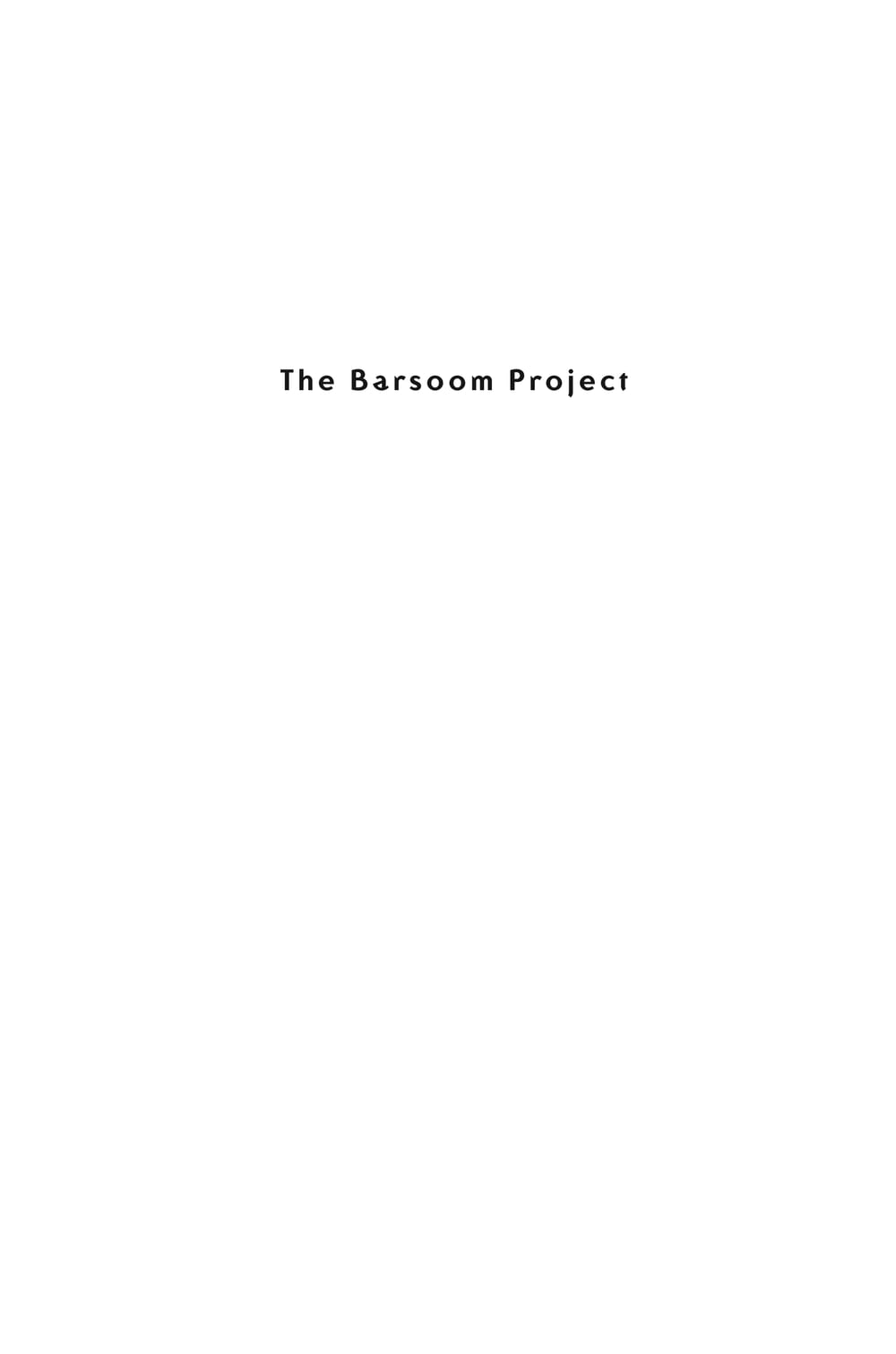 Cover of The Barsoom Project