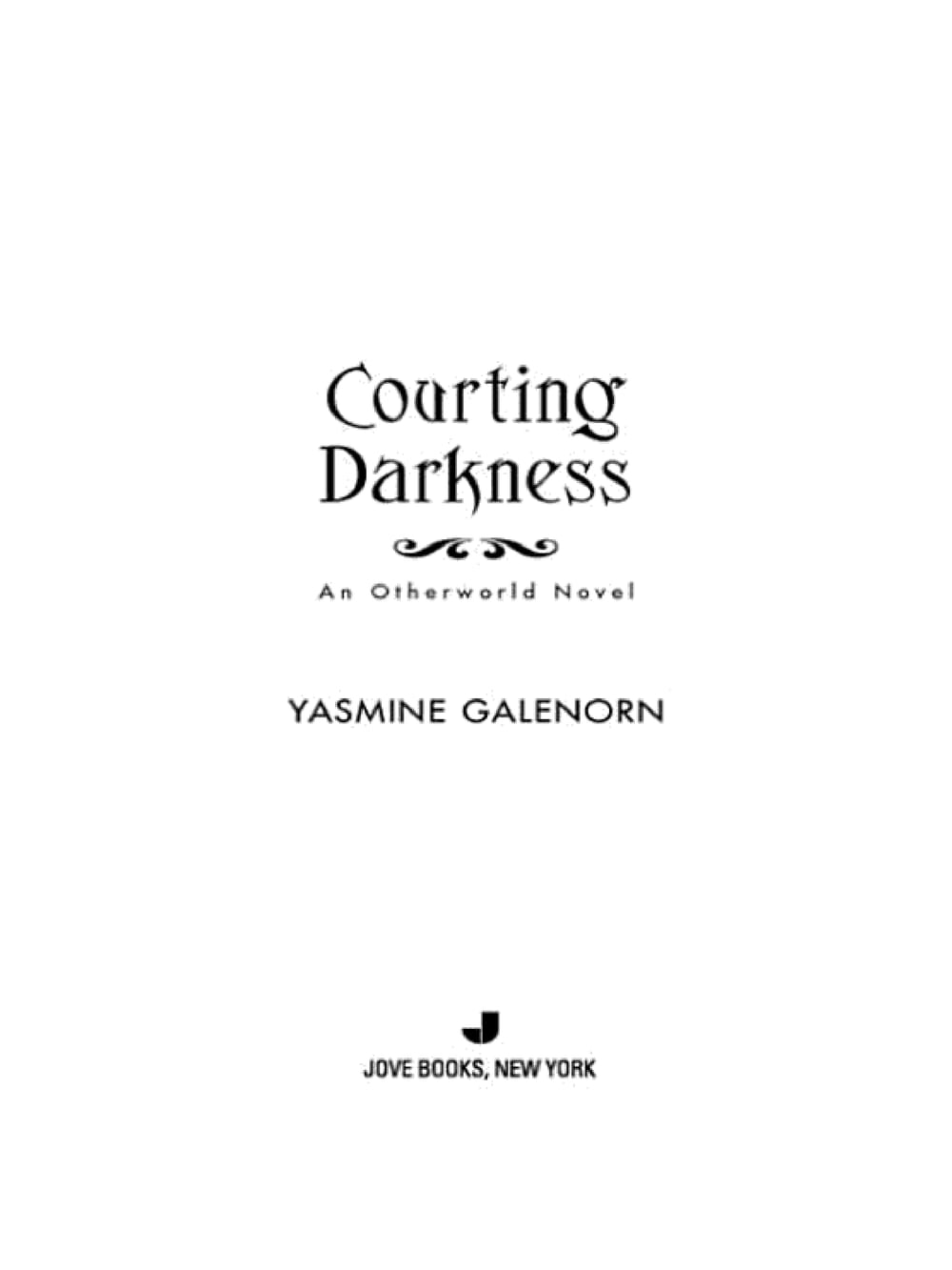 Cover of Courting Darkness