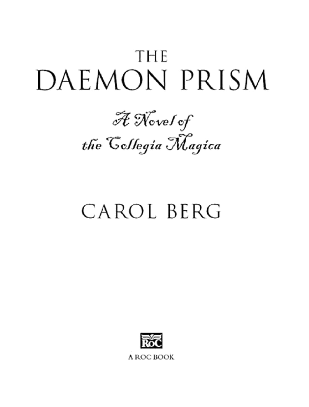 Cover of The Daemon Prism