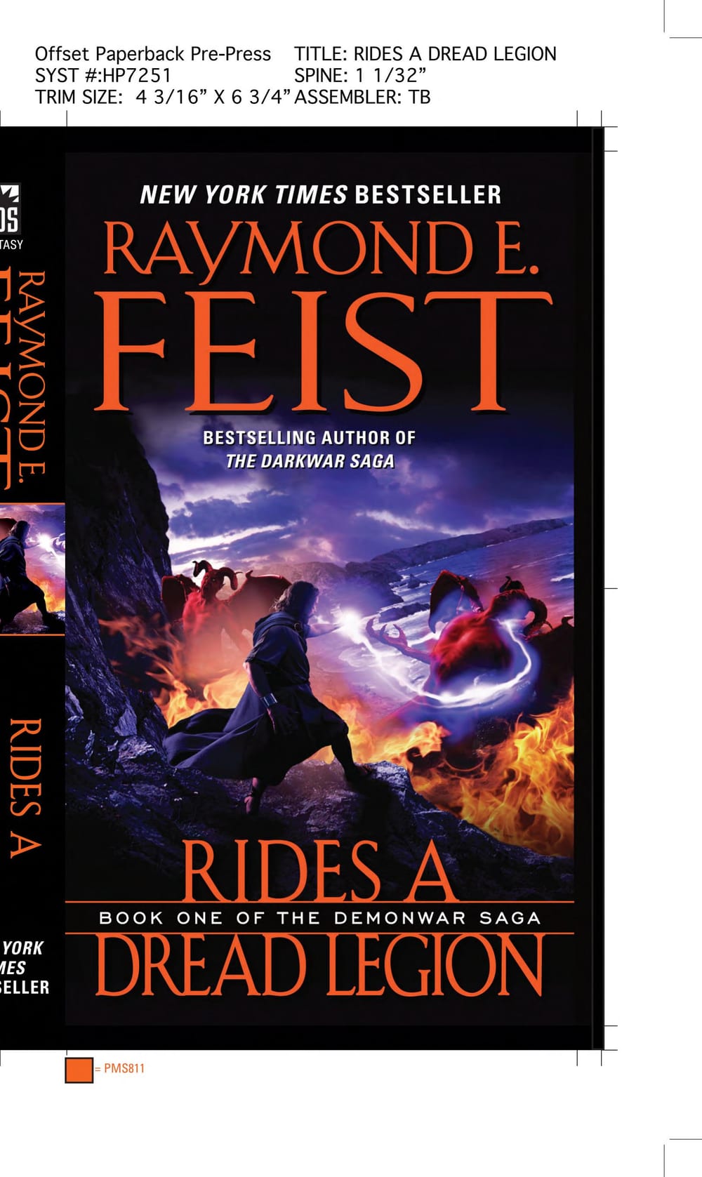 Cover of Rides a Dread Legion