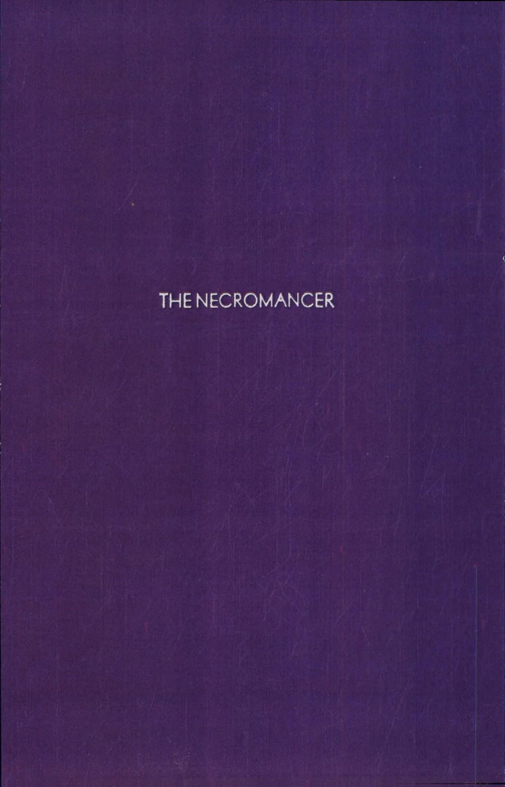 Cover of The Necromancer: A Romance