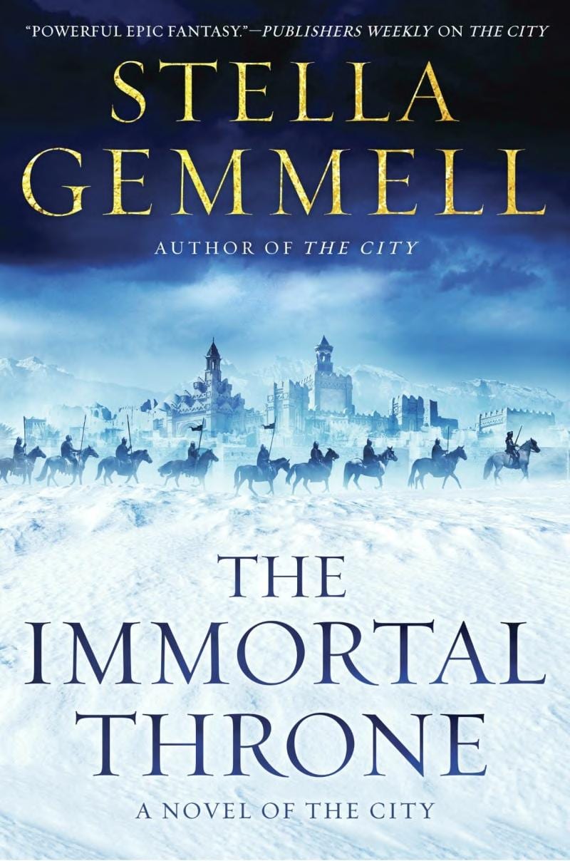 Cover of The immortal throne