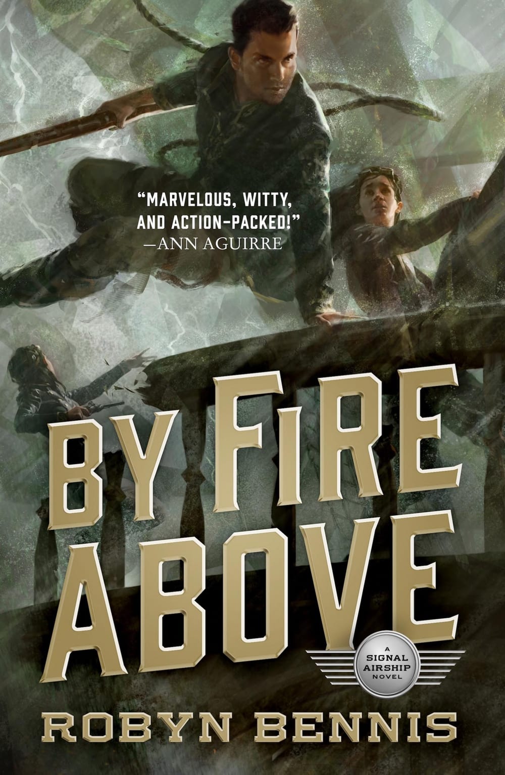 Cover of By fire above