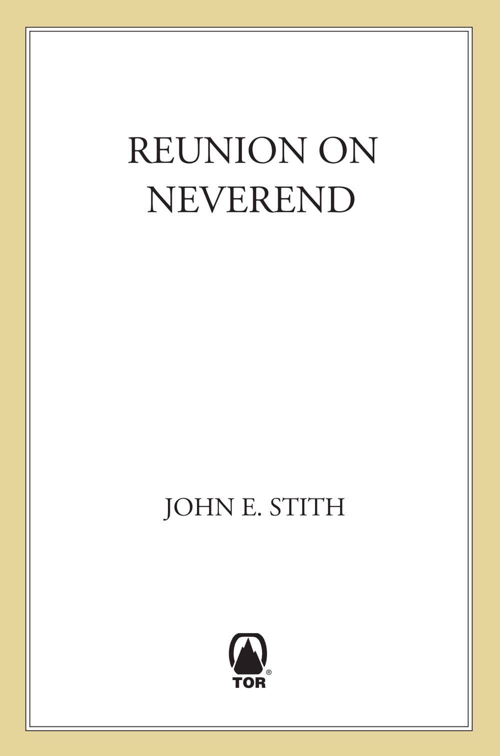 Cover of Reunion On Neverend
