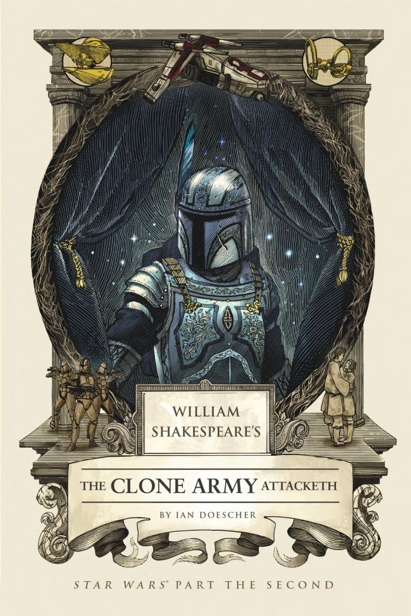 Cover of William Shakespeare's the Clone Army Attacketh