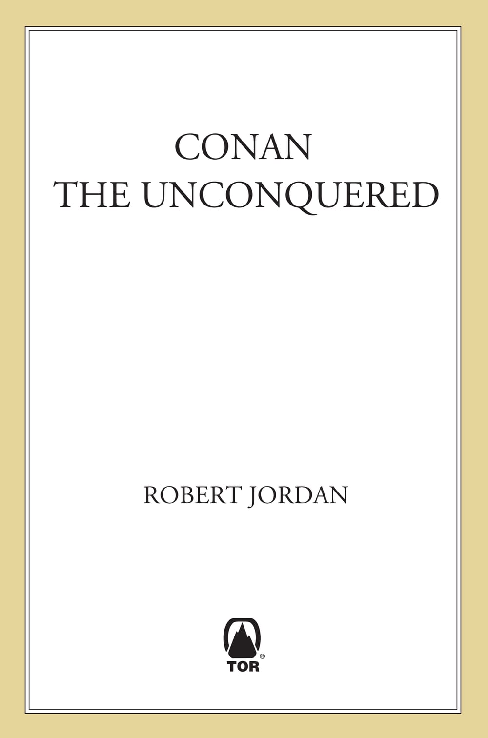 Cover of Conan the Unconquered